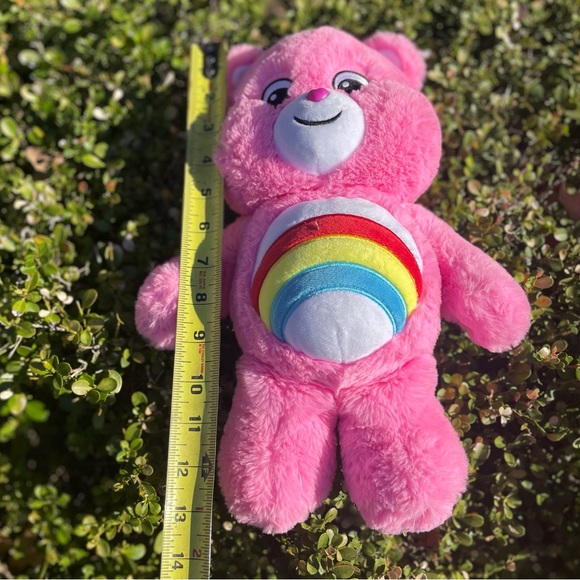 Care Bears 14” Cheer Bear Pink Plushie Perfect Stuffed Animal Super Soft Cuddly - Picture 8 of 11